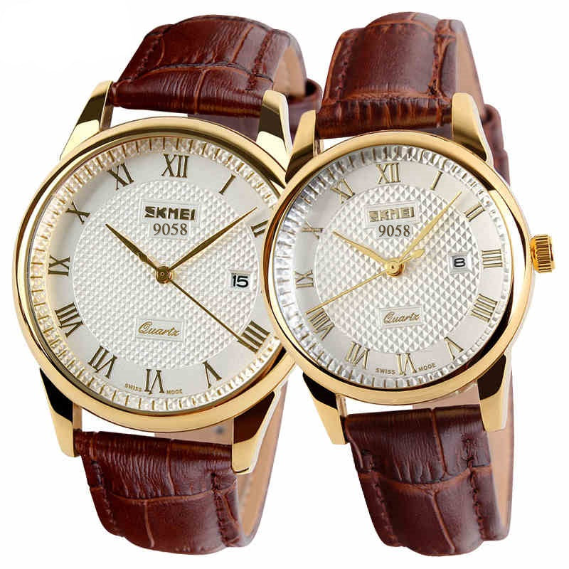 Classic Style Lovers’ Couple Watches