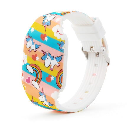 Unicorn Cartoon Wristwatch with Digital LED Display - wnkrs