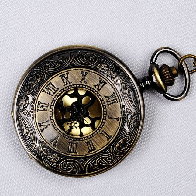 Bronze Steampunk Pocket Watch - wnkrs