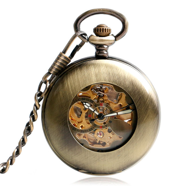 Unisex Steampunk Pocket Watch - wnkrs