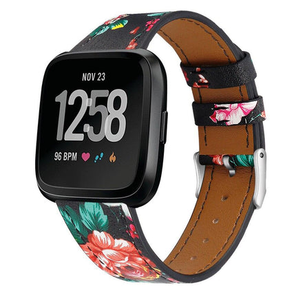Leather Replacement Strap for Fitbit Watch - wnkrs