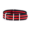 black-red-black