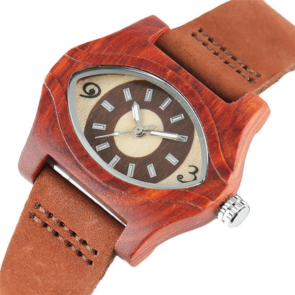 Eye Design Bamboo Wood Unisex Watches - wnkrs