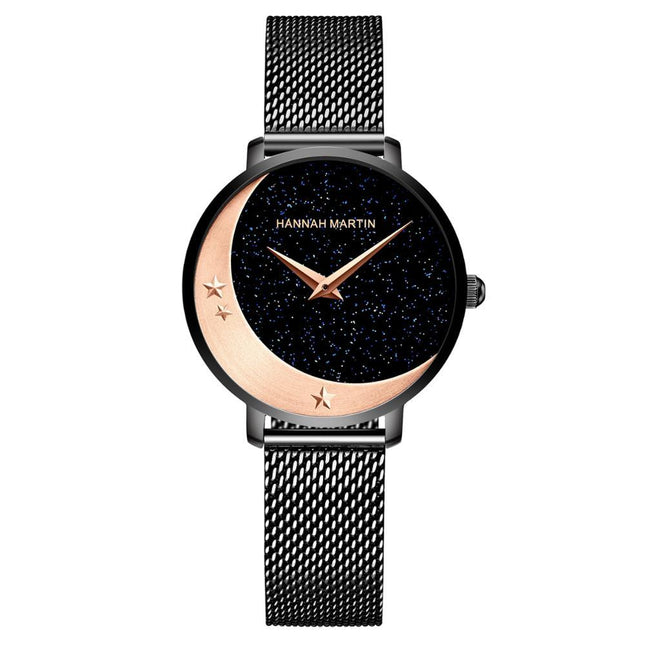 Women's Stars and Moon Quartz Watches - wnkrs