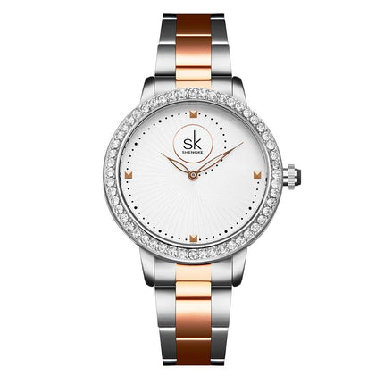 Women's Rhinestone Decor Quartz Wristwatches - wnkrs