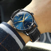 black-leather-blue