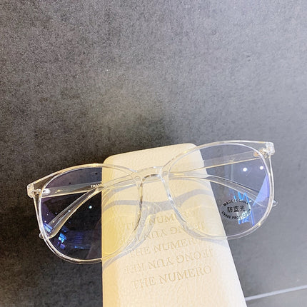 Transparent Anti Blue Light Rounded Glasses - wnkrs