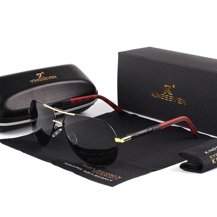 Men's Classic Design Polarized Aluminum Sunglasses - wnkrs