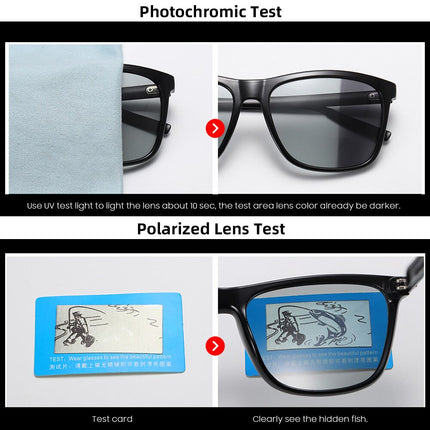 Men's Photochromic Polarized Sunglasses - wnkrs