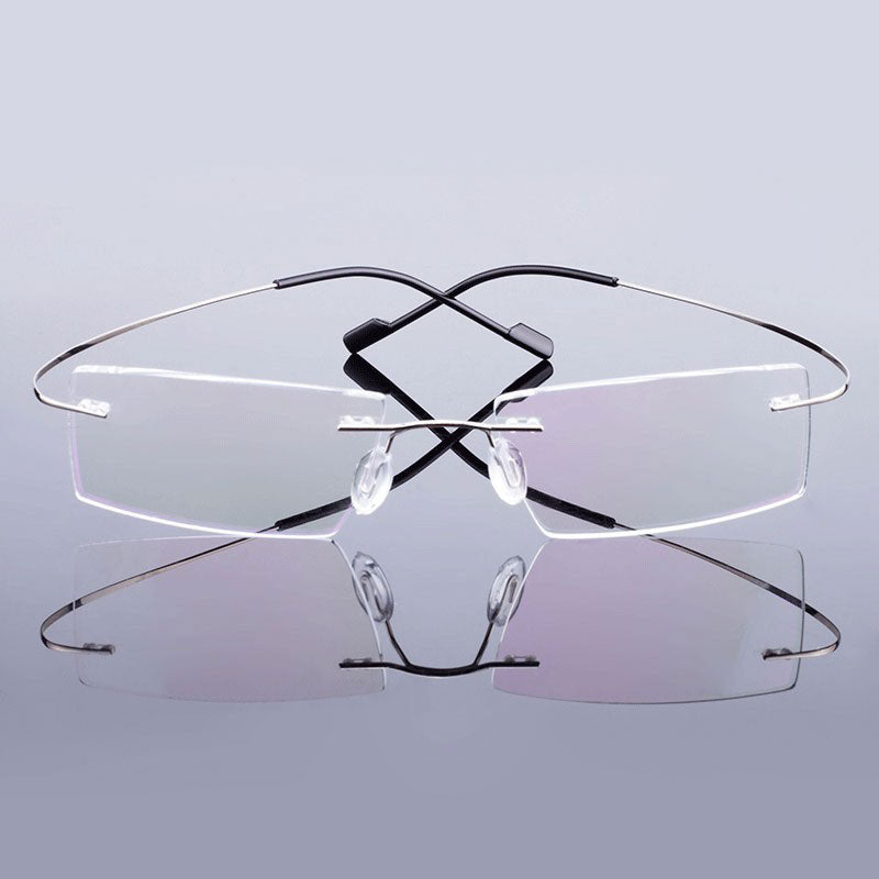 Classic Flexible Metal Eyeglasses