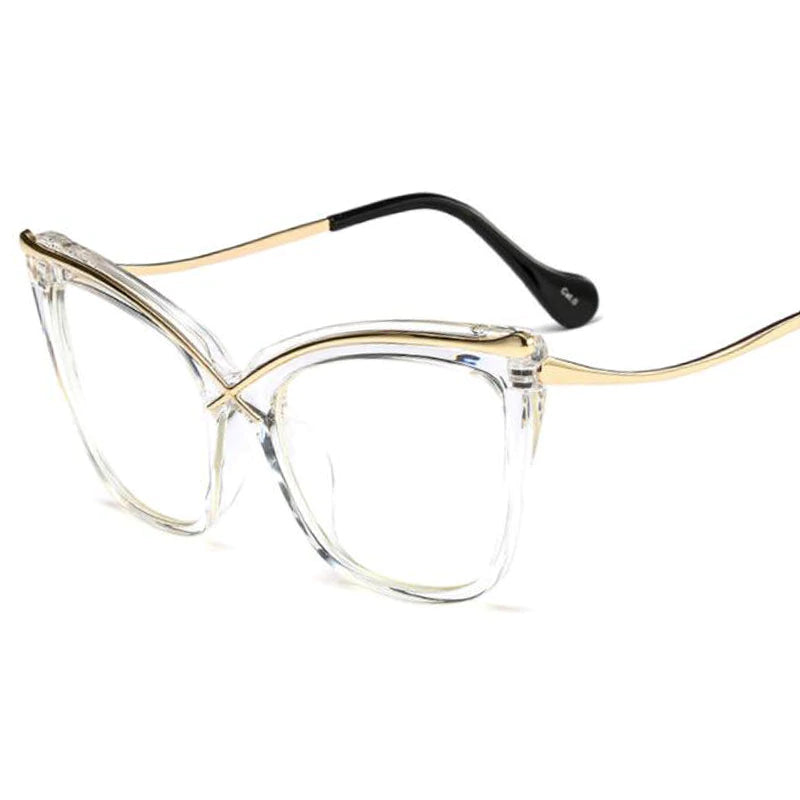 Stylish Cat Eye Shaped Men's Glasses' Frame