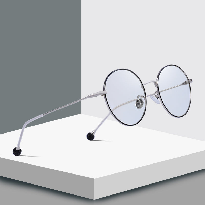 Women's Fashion Round Retro Glasses