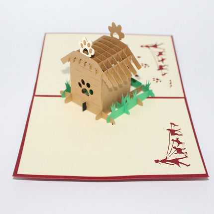 3D Laser Handmade Cute Paper Invitation - wnkrs