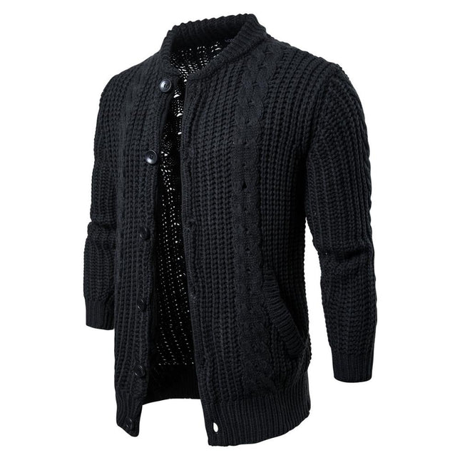 Men's Cotton Knitted Cardigan