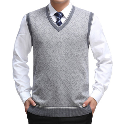 Men's Knitted Pullover Vest - Wnkrs