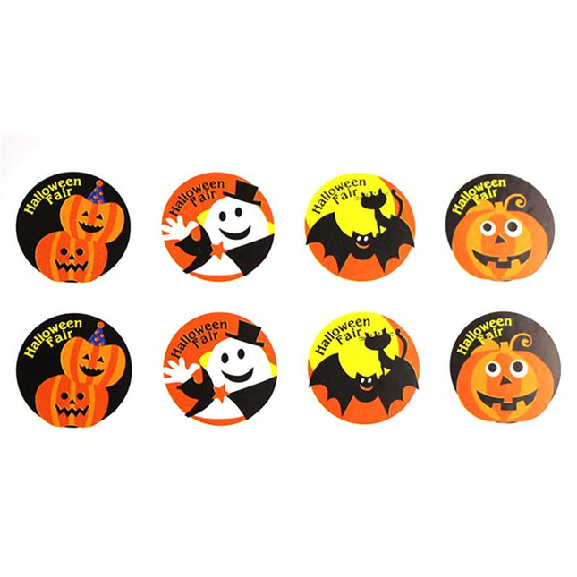 Halloween Designed Stickers 40 Pcs Set - Wnkrs