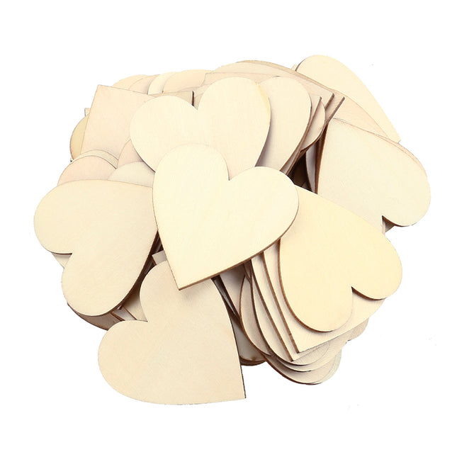 Heart Shaped Wooden Decorations - wnkrs