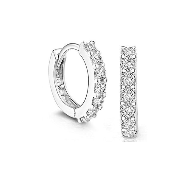 Classic 925 Sterling Silver Drop Earrings for Women - wnkrs