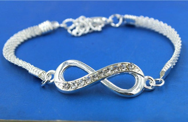 Women's Crystal Infinity Bracelet - wnkrs