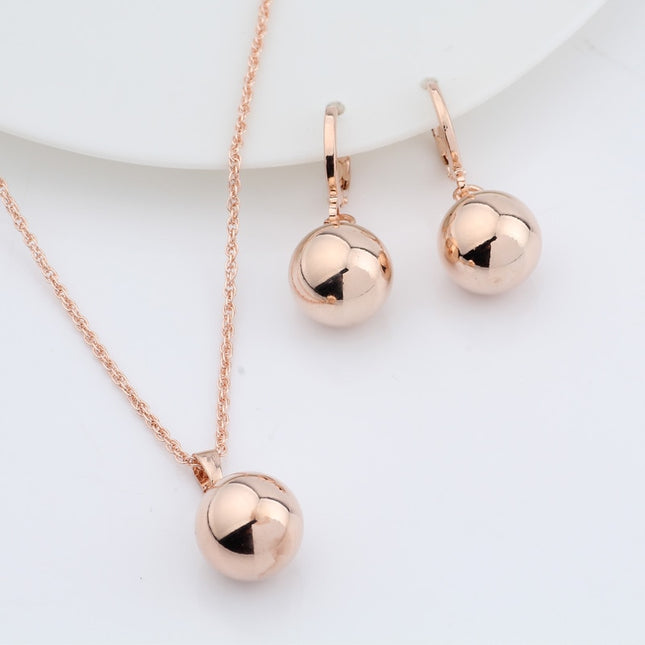 Ball Shaped Copper Jewelry Sets - Wnkrs