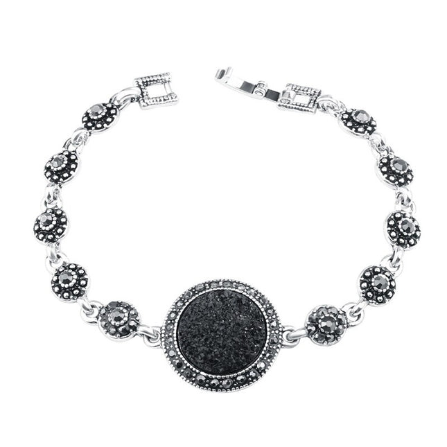 Luxury Vintage Silver Plated Women's Jewelry Set - Wnkrs