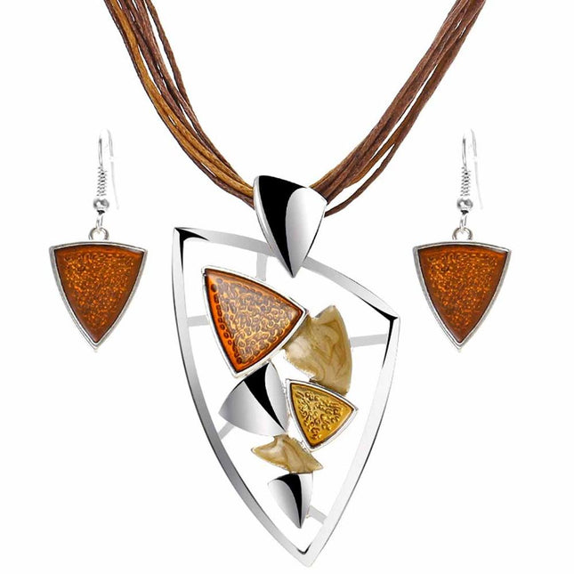 Fashion Geometric Jewelry Sets - Wnkrs