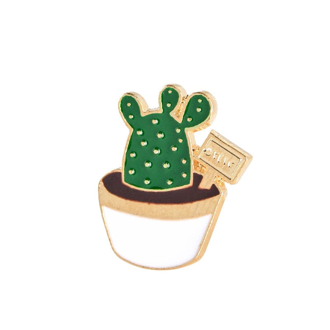 Lovely Plant Badge Pin