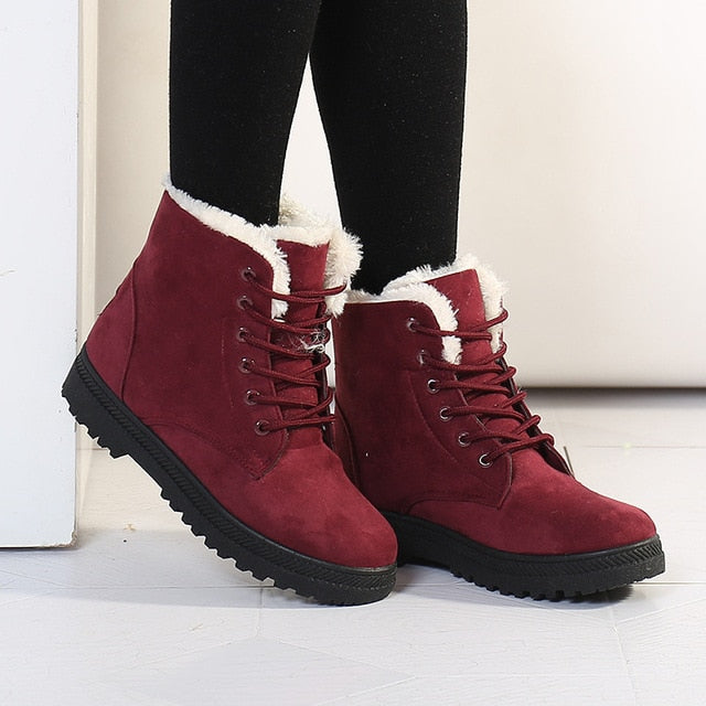 Fashion Winter Casual Suede Women’s Boots - Wnkrs