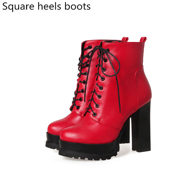 Fashion Platform Boots for Woman - Wnkrs