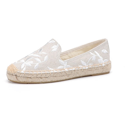 High-Quality Women's Espadrilles in Blue and Beige - Wnkrs