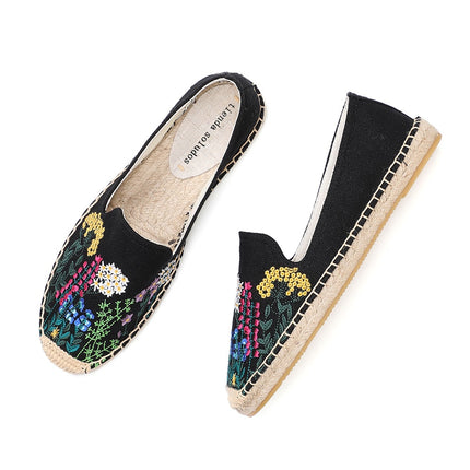 Floral Styled Espadrilles for Women - Wnkrs