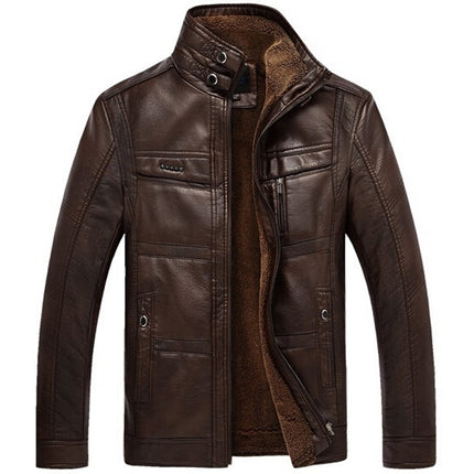 Men's Leather Jacket - Wnkrs