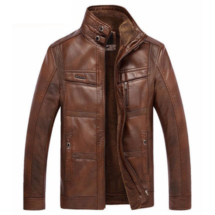 Men's Leather Jacket - Wnkrs