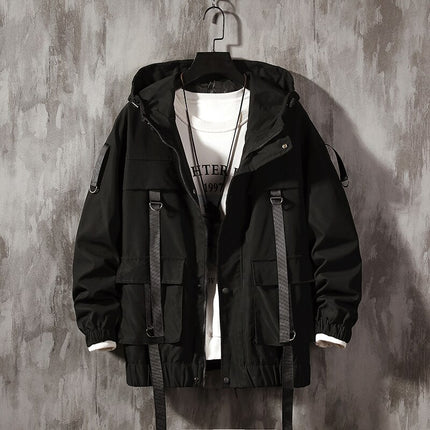 Harajuku Men's Bomber Jacket in Plus Sizes - Wnkrs
