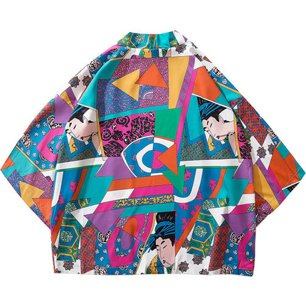 Men's Japanese Themed Kimono Jacket - Wnkrs