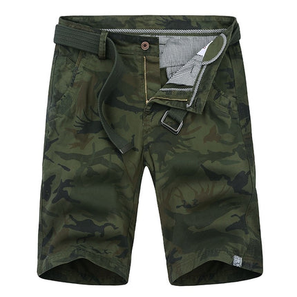 Camouflage Patterned Cargo Shorts - Wnkrs