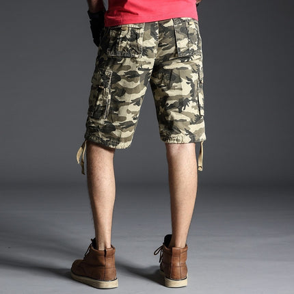 Men's Camouflage Casual Cotton Cargo Shorts - Wnkrs