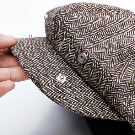 Men's Fashion Autumn Tweed Cap - Wnkrs