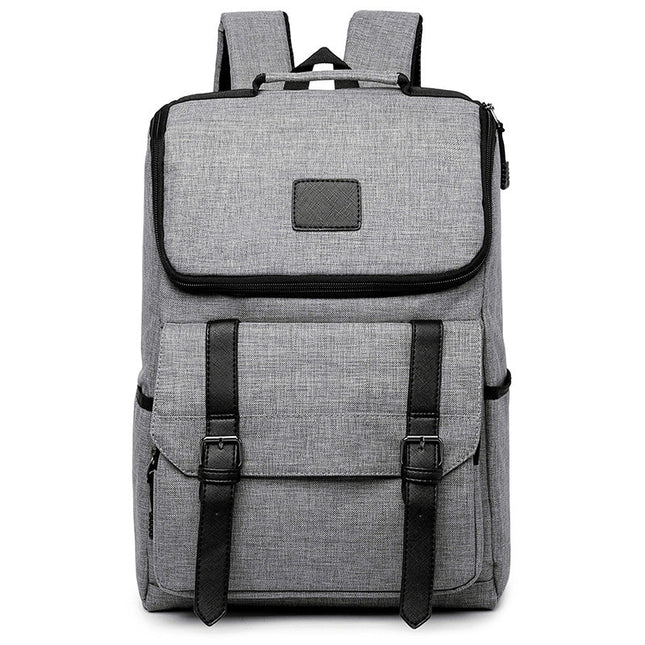 Preppy Style Casual Canvas Backpack
