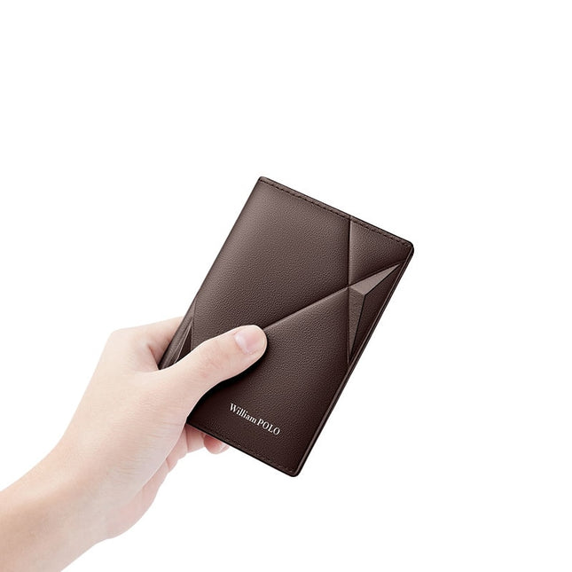 Men's Slim Compact Leather Wallet