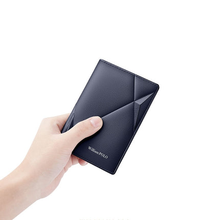 Men's Slim Compact Leather Wallet - Wnkrs