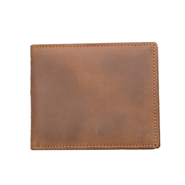 Men’s Vintage Compact Genuine Leather Wallet