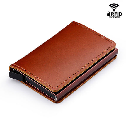 Men's RFID Protected Genuine Leather Wallet - Wnkrs