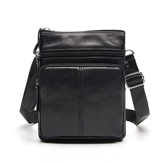 Men's Leather Messenger Bag - Wnkrs