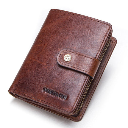 Women's Colorful Vertical Leather Wallet - Wnkrs