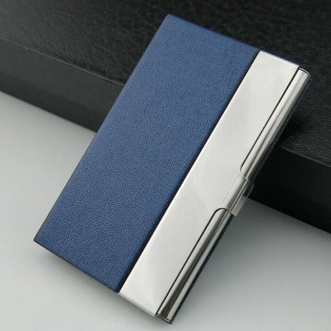 Men's Aluminum Leather Cardholder