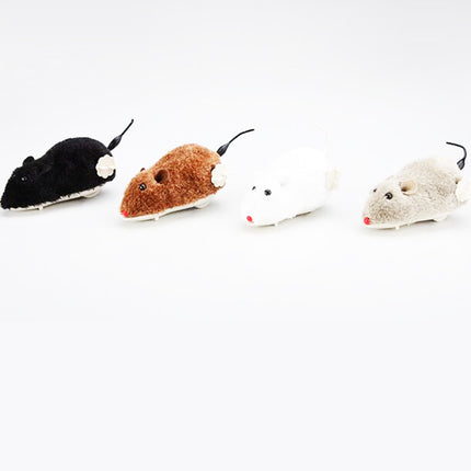 Cat's Plush Mouse Mechanical Toy - wnkrs