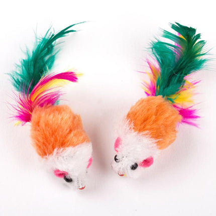 Set of Ten Mouse Pet Toys for Cats - wnkrs