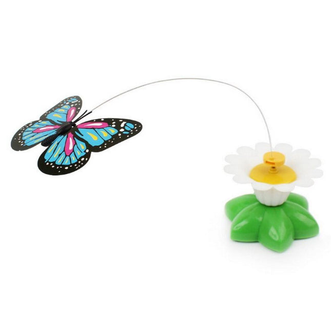 Electric Colorful Butterfly Toy for Pets - wnkrs