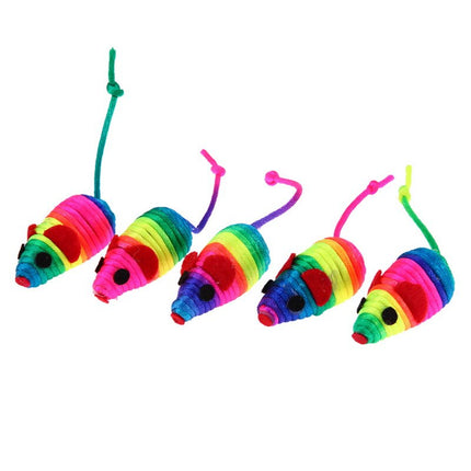 Colorful Toy Mouse Set (5 pcs) - wnkrs